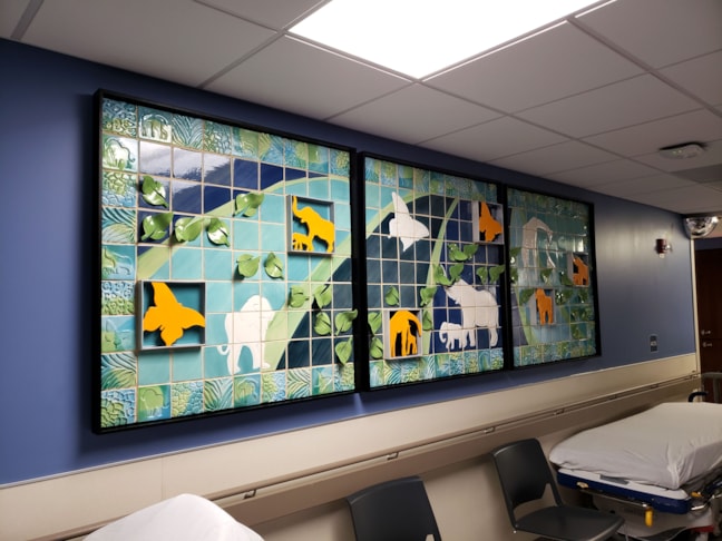 Custom Ceramic Display - Pediatric Unit