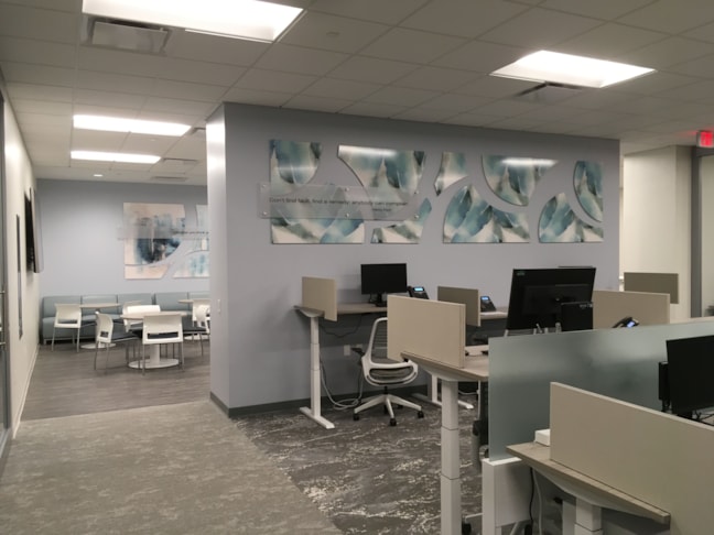 Acrylic Art with Brand Specific Content 