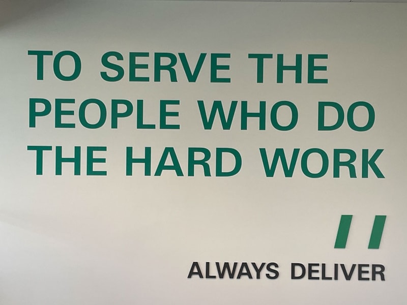 XGD: Interior Signage, Displays And Branding | Healthcare | Vinyl