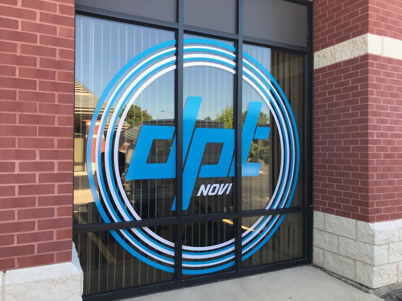 Exterior custom printed graphics