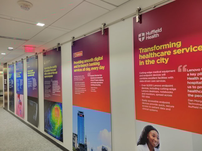 Hanging Signs & Ceiling Displays