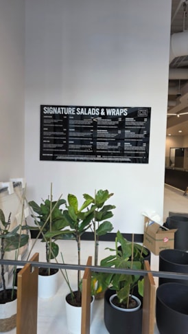 Menu Signs & Price List Signage