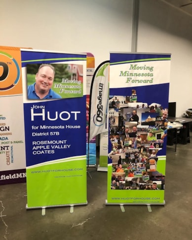 Fabric & Vinyl Indoor Banners