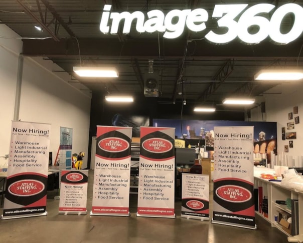 Fabric & Vinyl Indoor Banners