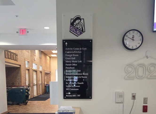 Directory and Wayfinding Signage