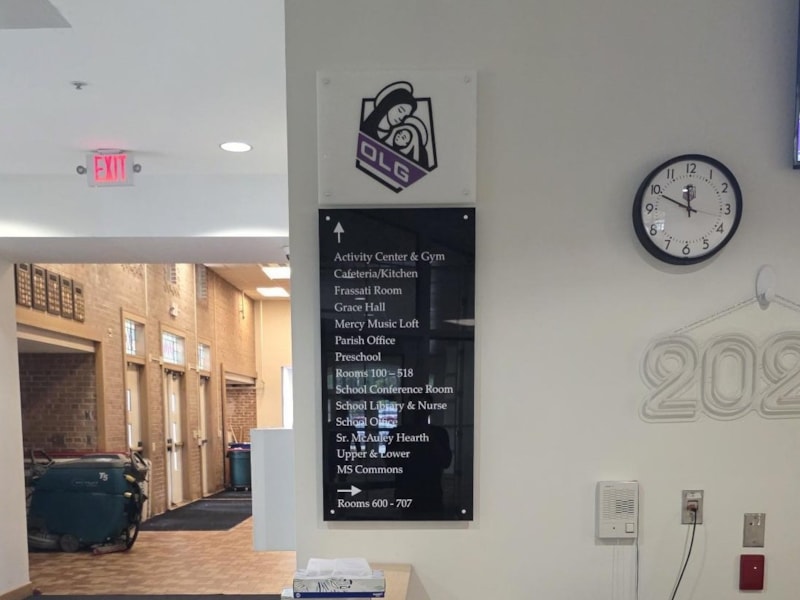 Directory and Wayfinding Signage | Acrylic