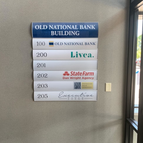 Directory and Wayfinding Signage