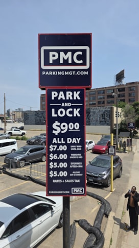 Parking Lot Signs