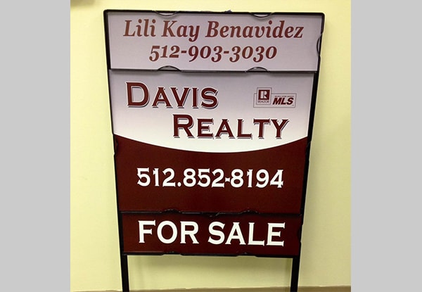 Custom Frames Real Estate Davis RoundRock TX