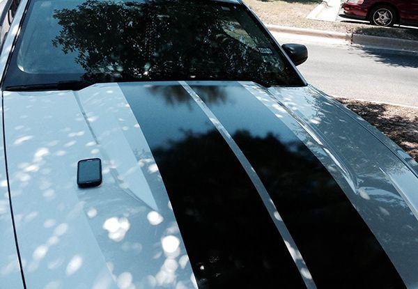  - Vehicle-Graphics-Lettering-Mustang-Hood-Image360-RoundRock-TX