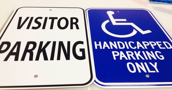Parking Lot Signs