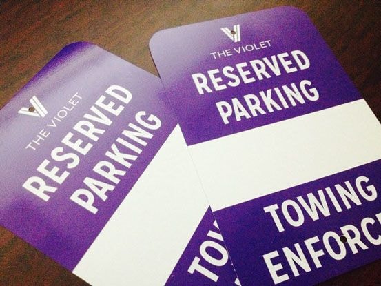 Parking Lot Signs