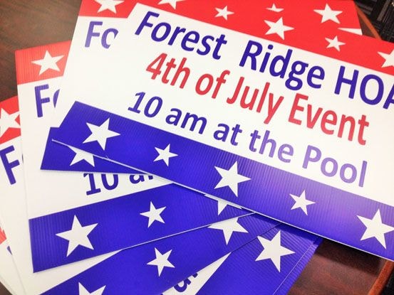 Yard Signs in [city]