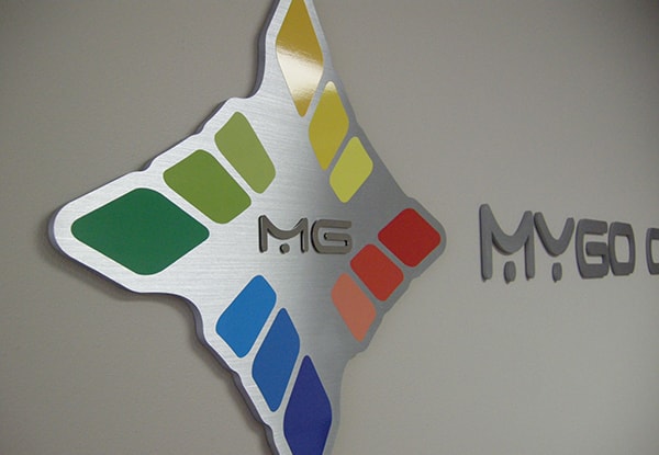Dimensional Signage MG