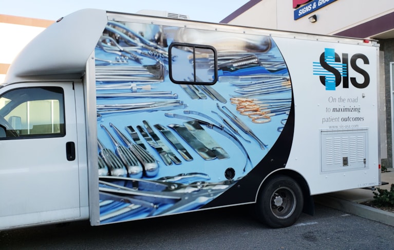 Box Truck Wrap for SIS
