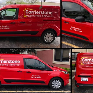Vehicle Decals & Graphics for Cornerstone Appliance Service