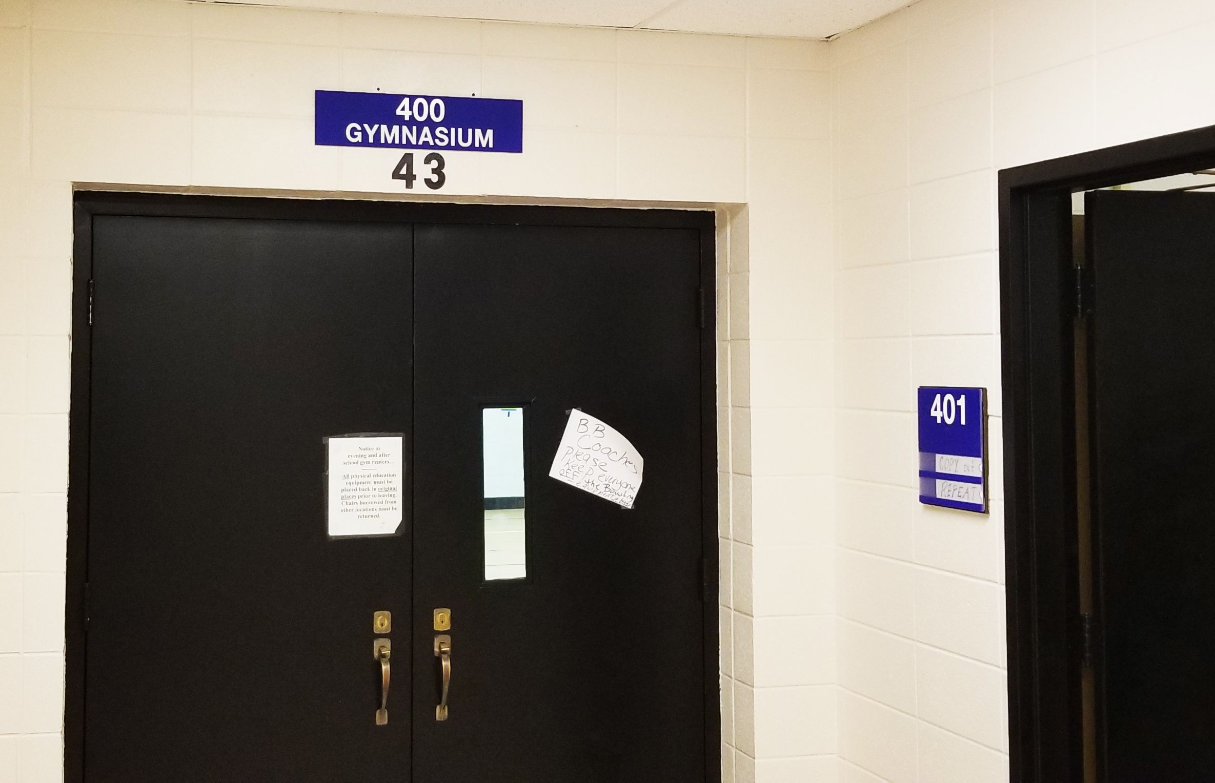 ADA & Disability Signage for Anderson Elementary school in St. Charles, IL 