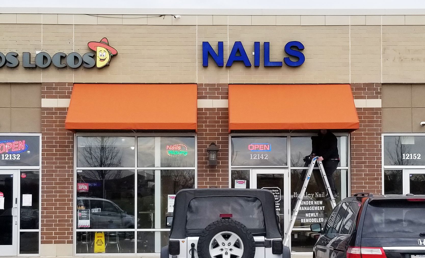 Exterior Storefront Awnings