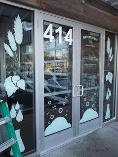 Signs for a Brewery & Tap Room: Bad Weather Brewing