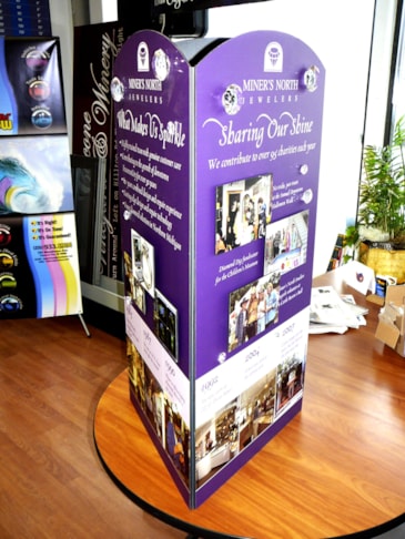 Tabletop Displays & Tabletop Signs in [city]