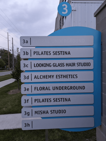 Directory and Wayfinding Signage