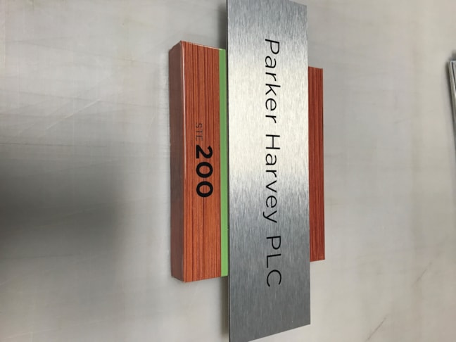 Directory and Wayfinding Signage, custom suite signs 