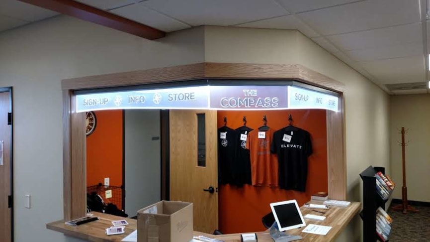 Custom Plastic & Acrylic Displays - edge lit 