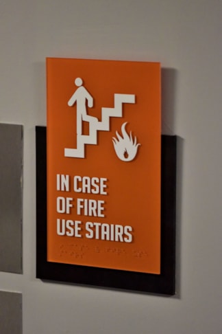 ADA Fire Exit Sign 