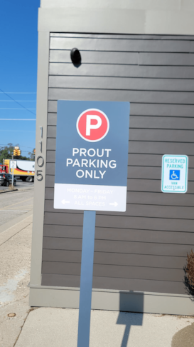 Parking Lot Signs