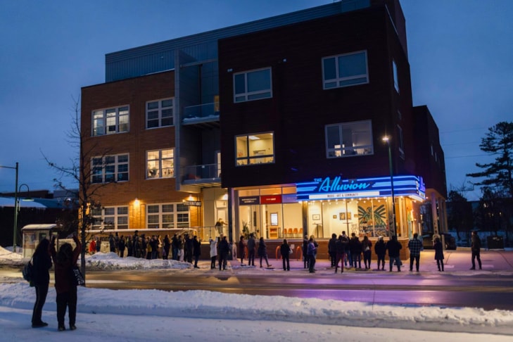 Alluvion marquee at Commongrounds 