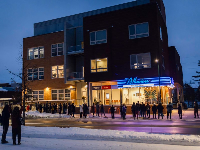 Alluvion marquee at Commongrounds