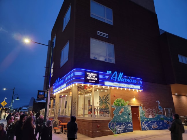 Alluvion marquee at Commongrounds 