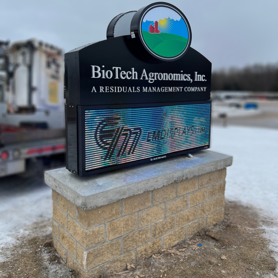 electronic message center,Traverse City, MI, digital sign