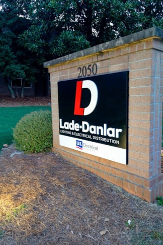 Monument Sign w/ Dimensional Letters