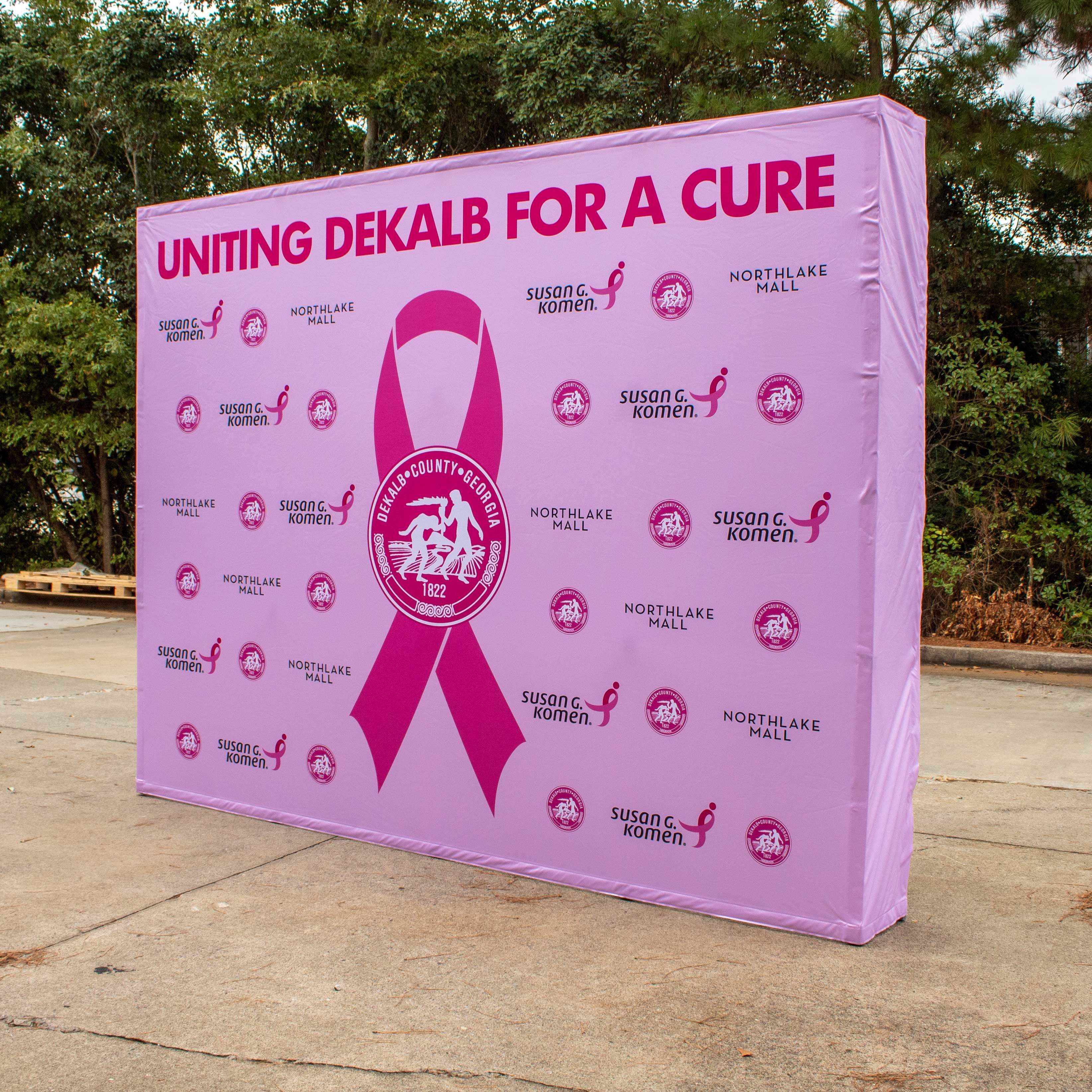 Step & Repeat Banners and Backdrops | Fabric & Vinyl Indoor Banners | Nonprofit Organizations and Associations | Tucker, GA