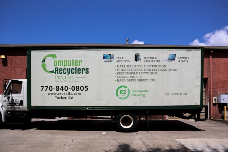 Computer Recyclers | Vehicle Decals & Lettering | Tucker, GA