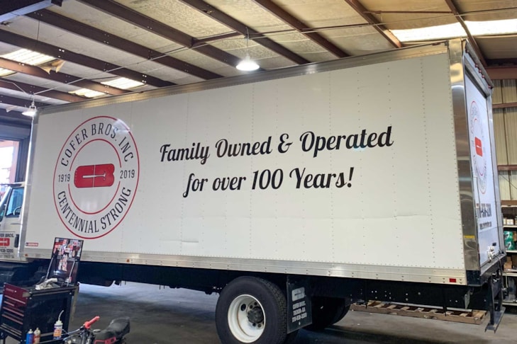 Vehicle Decals & Lettering | Tucker, GA | Cofer Brothers