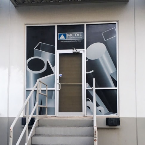 Window Graphics | Metal Supermarket 