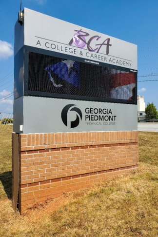 LED Readerboard | College & University | Georgia Piedmont 