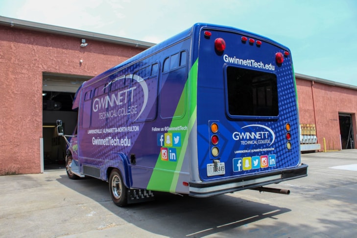 Full Vehicle Wrap | College | Lawrenceville, GA | Gwinnett Technical College