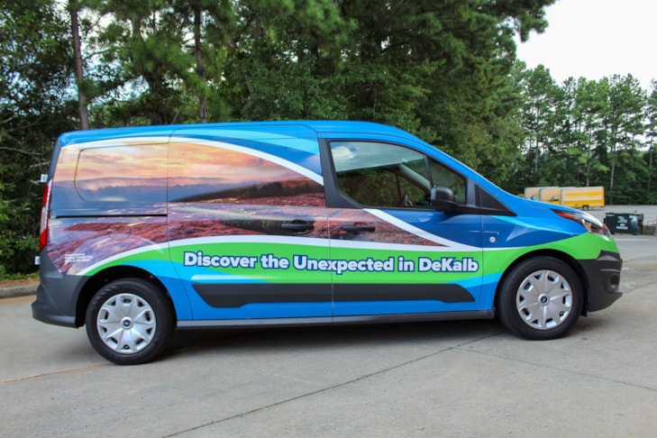 Full Vehicle Wrap | Travel | DeKalb County, GA | Discover DeKalb