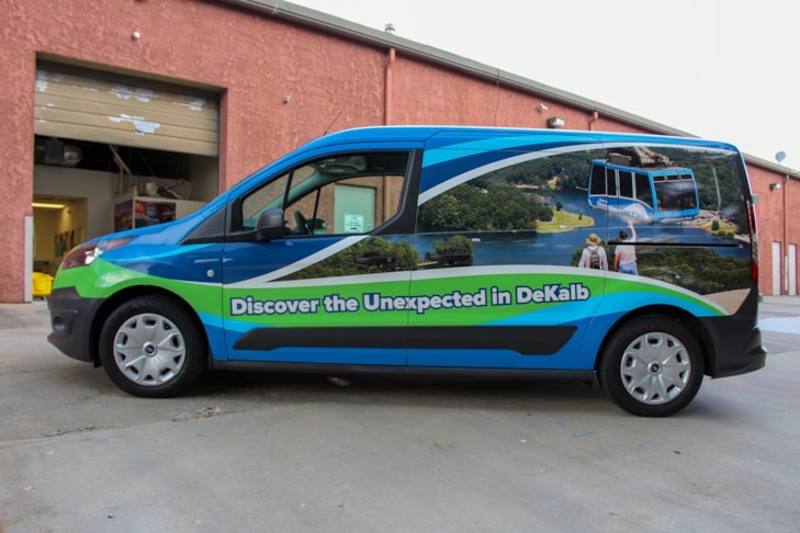 Full Vehicle Wrap | Travel | DeKalb County, GA | Discover DeKalb