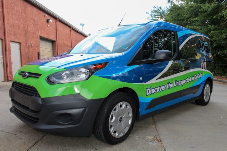 Full Vehicle Wrap | Travel | DeKalb County, GA | Discover DeKalb