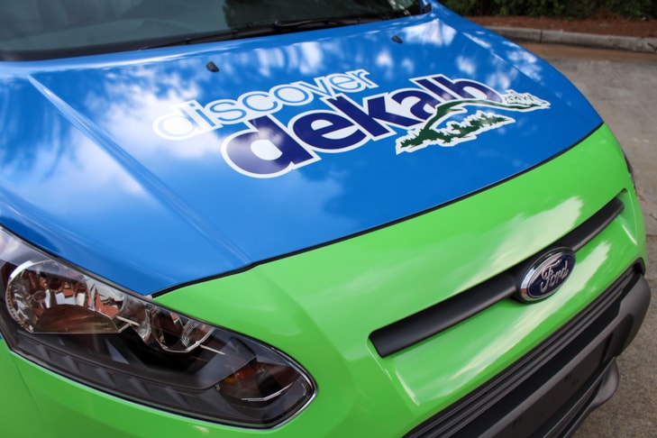 Full Vehicle Wrap | Travel | DeKalb County, GA | Discover DeKalb