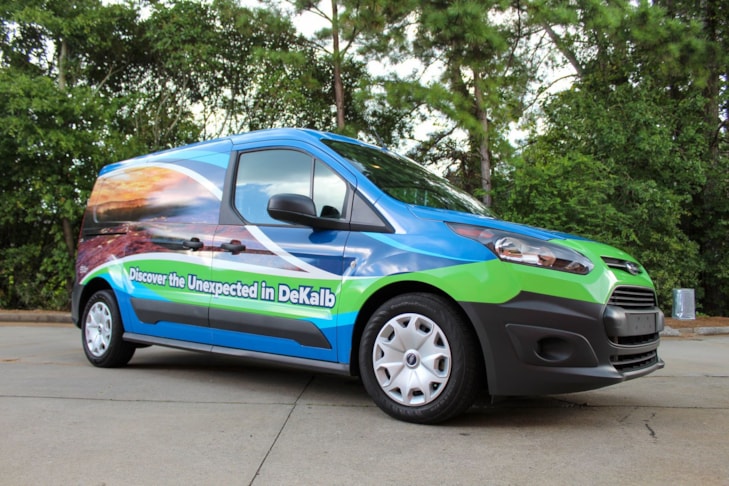 Full Vehicle Wrap | Travel | DeKalb County, GA | Discover DeKalb
