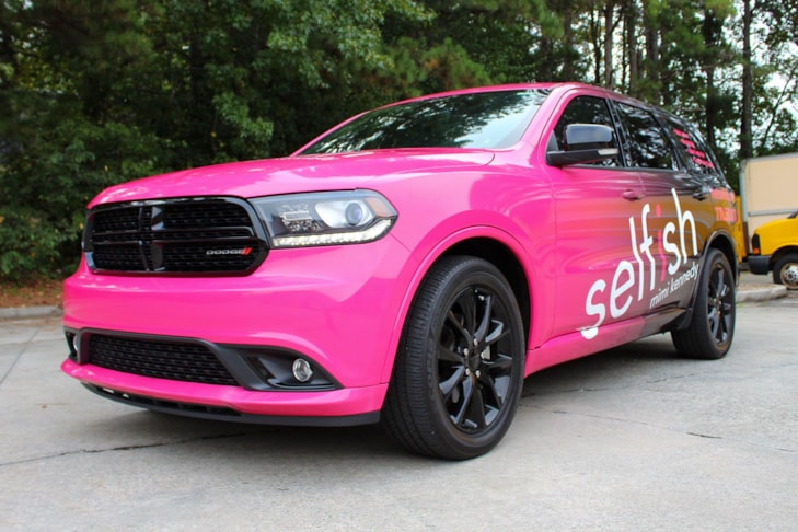 Full Vehicle Wrap | Beauty | Dunwoody, GA | Selfish by Mimi Kennedy