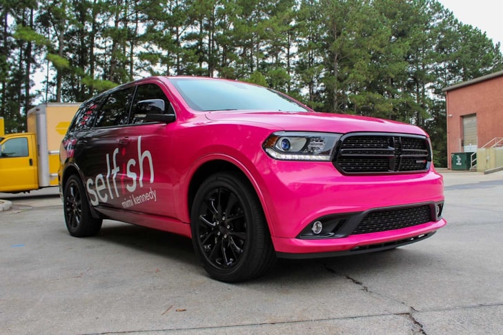 Full Vehicle Wrap | Beauty | Dunwoody, GA | Selfish by Mimi Kennedy