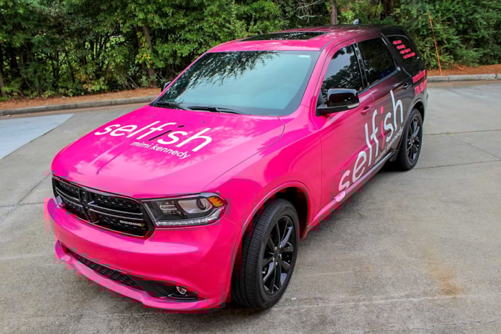 Full Vehicle Wrap | Beauty | Dunwoody, GA | Selfish by Mimi Kennedy