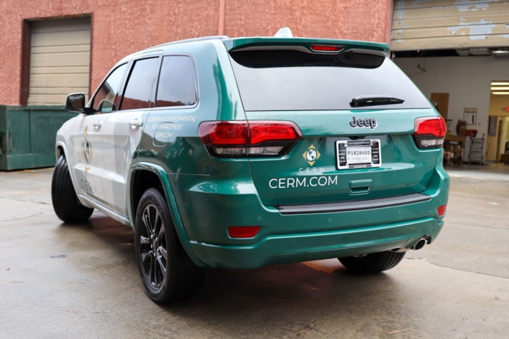 Partial Vehicle Wrap | Engineering | DeKalb County, GA | CERM