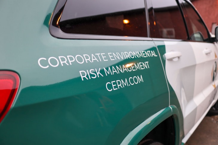 Partial Vehicle Wrap | Engineering | DeKalb County, GA | CERM